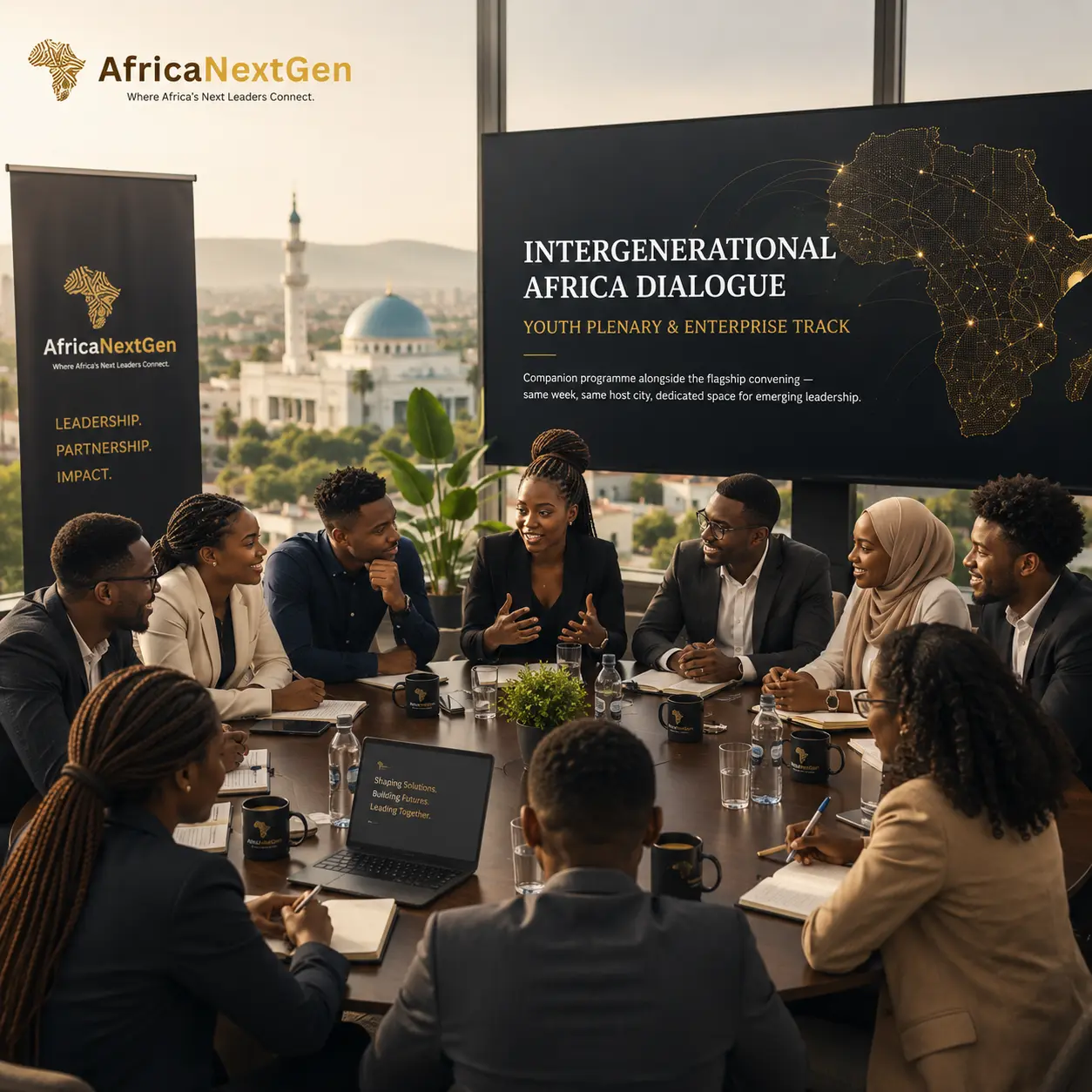 Companion programmes: youth plenary, enterprise track, and summit-week programming alongside the flagship convening